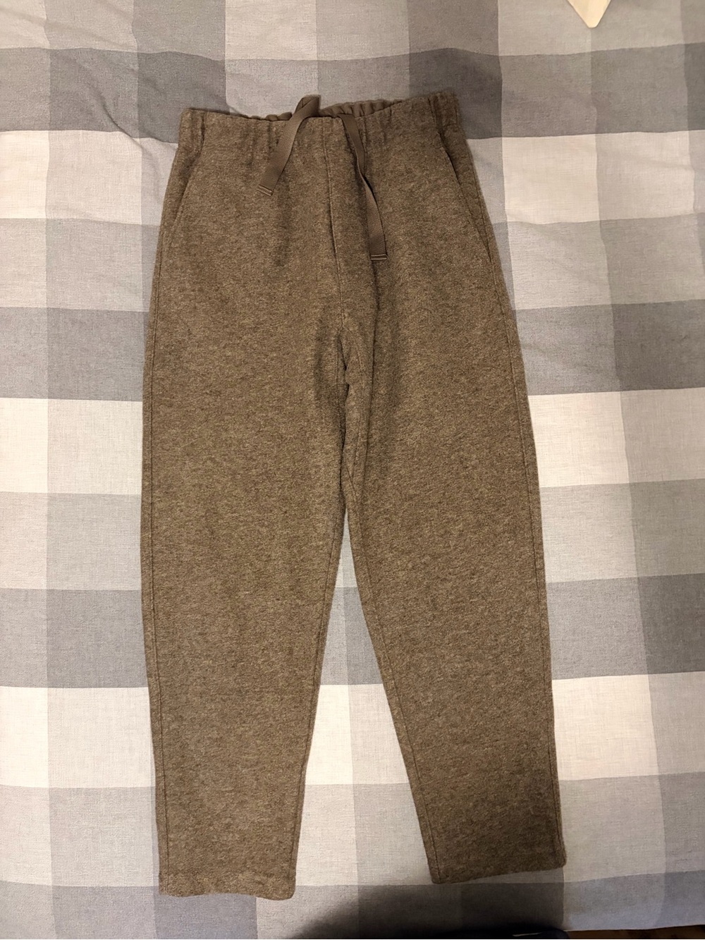 Uniqlo U Fleece Jersey Sweat Track Pants